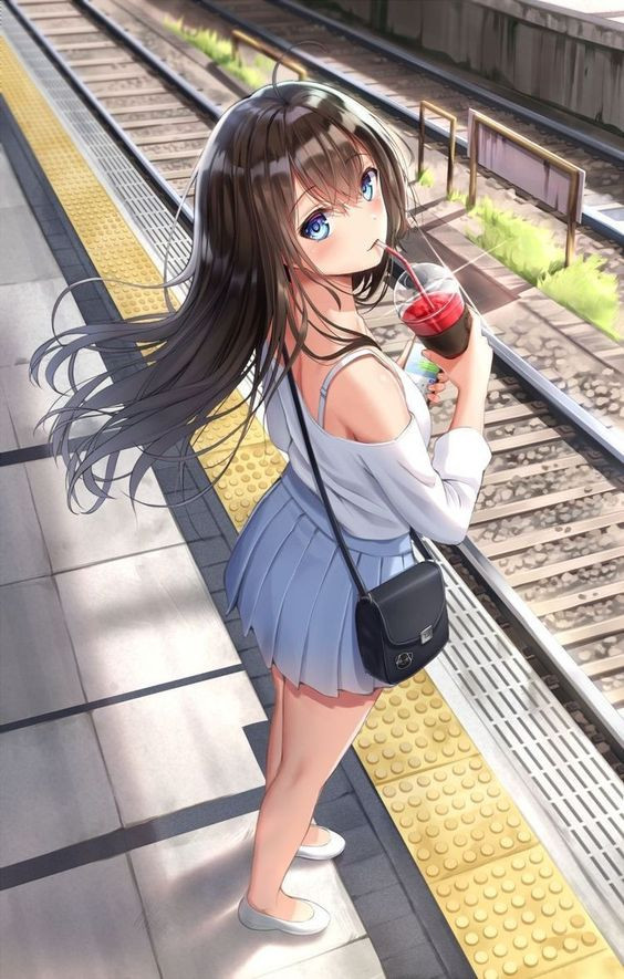 Anime girl hübsch, street fashion | anime pictures girls: Cute Anime  