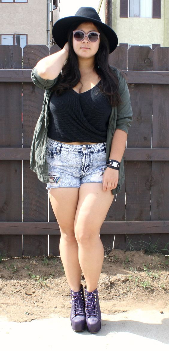 Best Plus Size Jean Shorts