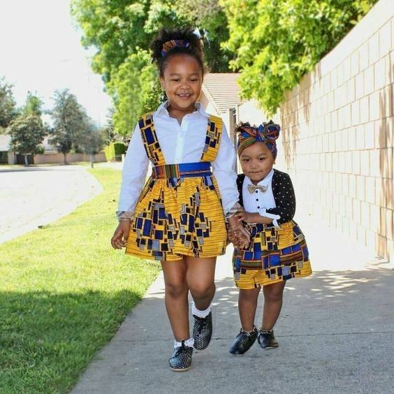 Ankara styles for little baby girl: 