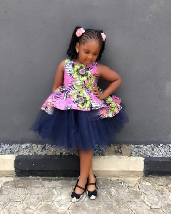 Ankara party wears for baby girls