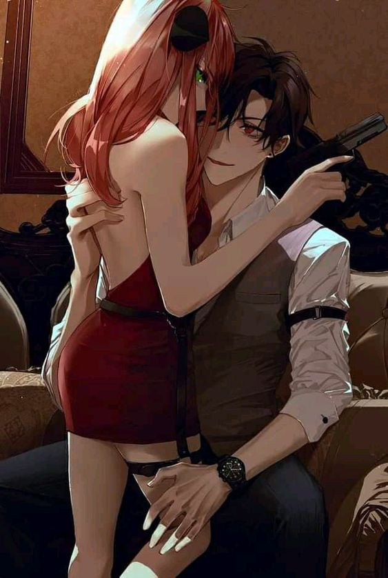 Anya and damian sexy spy x family, black hair, fan art | anime sexy pics: 