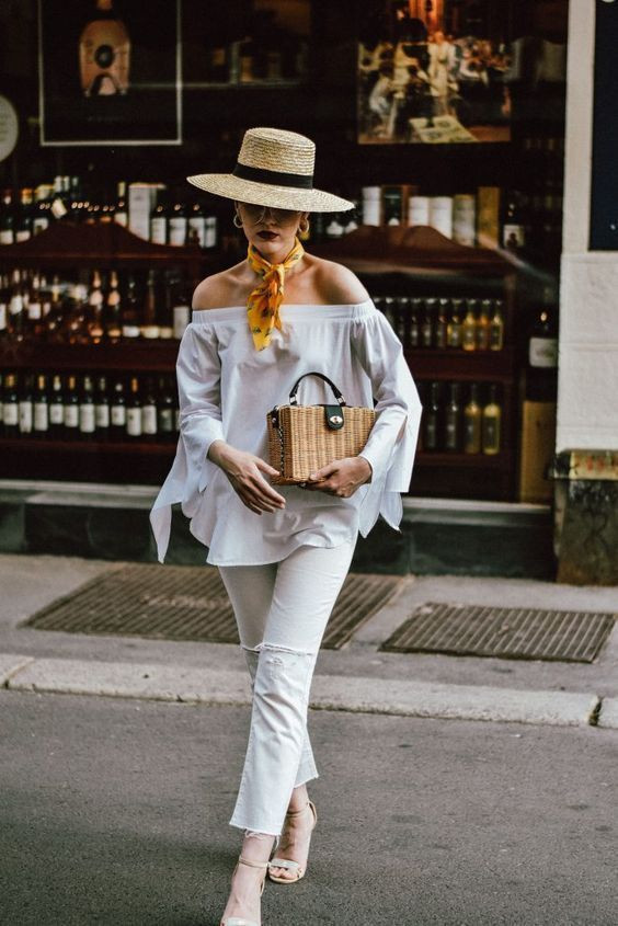 White Casual Jacket Outfit Ideas With White Jeans, Trousers: 