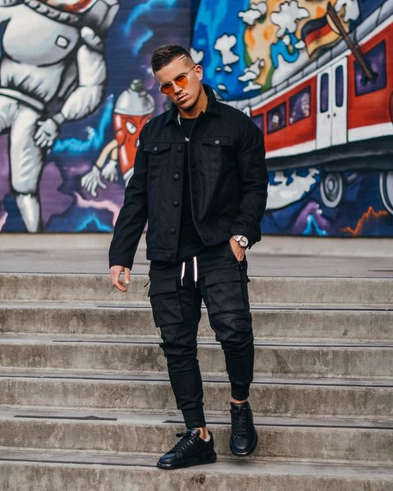 28 Best Black Boots Outfits For Men Images in November 2023