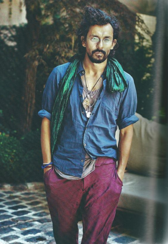 Dark Blue And Navy Shirt, Boho Fashion Wear With Purple And Violet Hotpant, Boho  Style Men | Men's style, bohemian style