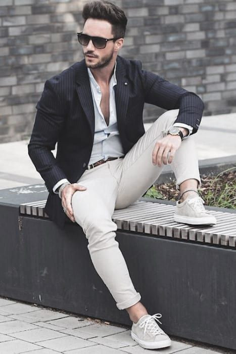 Blazer outfit men, men's clothing