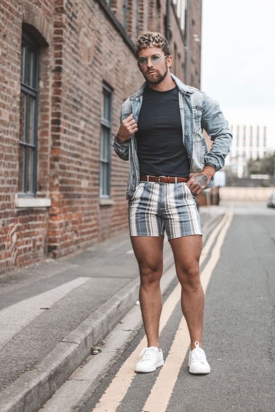 How To Style Denim Shorts  MENS FASHION  OUTFIT INSPIRATION  SUMMER 2020   YouTube