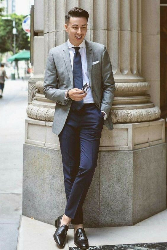 How to Wear Navy Blue Pants 16 Navy Blue Pants Outfit Ideas  Who What Wear