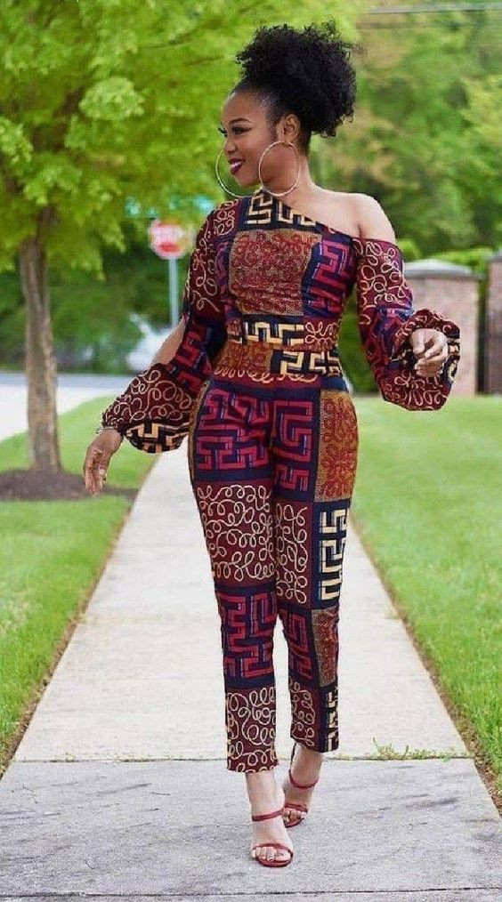 Latest ankara jumpsuit styles african wax prints: 