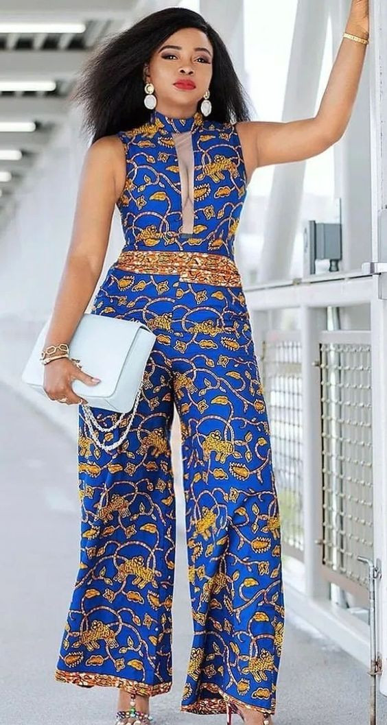Outfit Stylevore palazzo jumpsuit styles sakkas african ankara, african wax prints: 