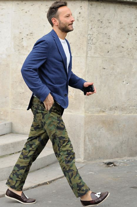 Men Camouflage Pants Oversize Trousers Hip Hop Cargo Baggy Elastic Waist  Fashion | eBay