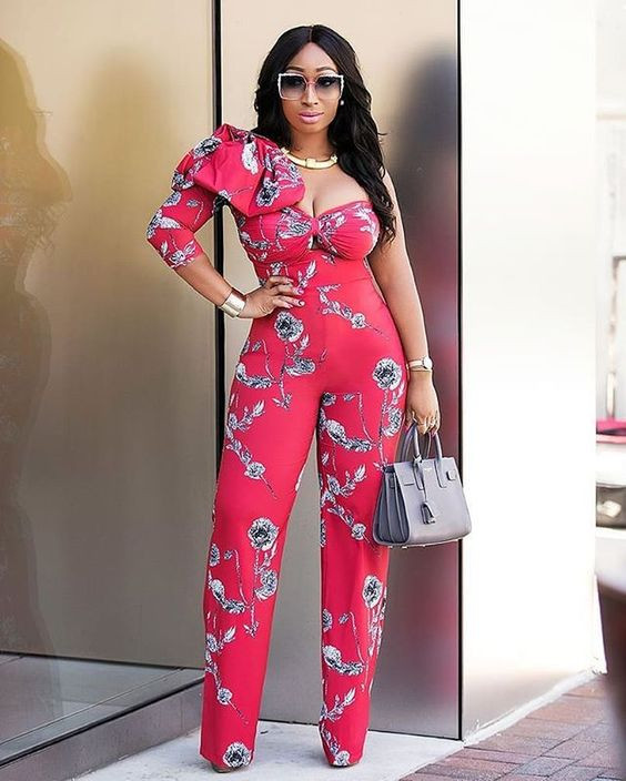 Nigeria fashionable jumpsuit styles for weddings