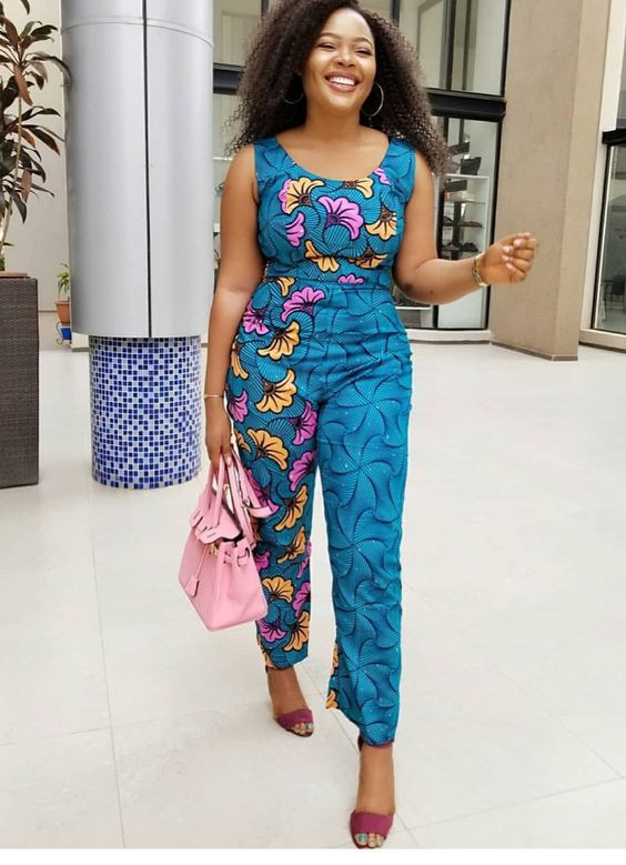 Ankara jump suits styles african wax prints, the jumpsuit, romper suit, day dress: 
