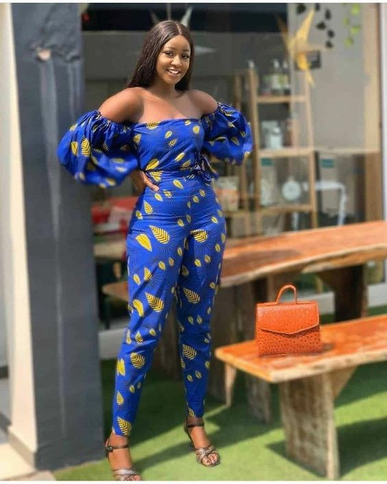 Trendy Ankara Jumpsuit Styles Latest Trend: 