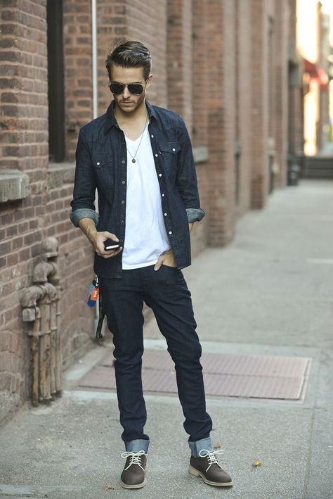 Dark Blue And Navy Casual Trouser, Date Outfits Ideas With Dark Blue And Navy Casual Jacket, Teen Style Man: 