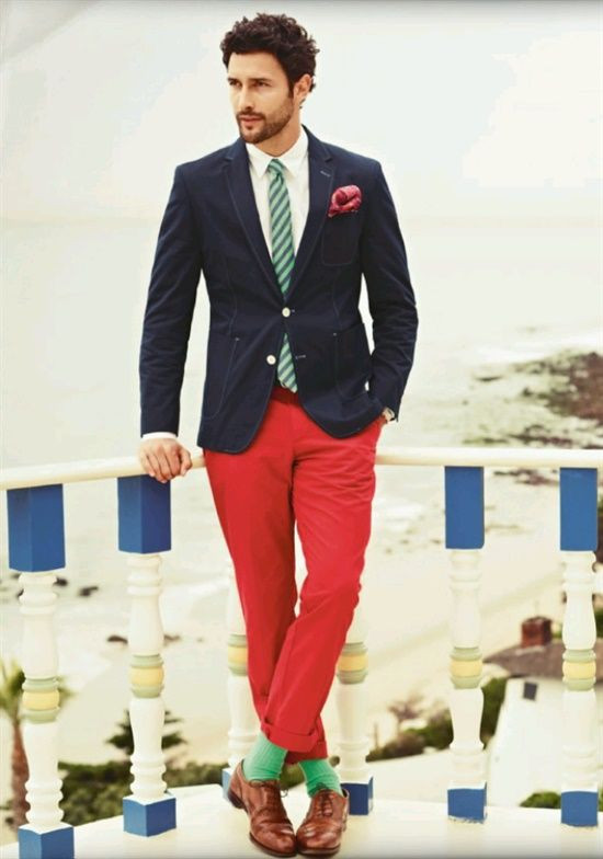 Red Suit Trouser, Men's Ideas With Dark Blue And Navy Suit Jackets Tuxedo, Red Trousers Men: 
