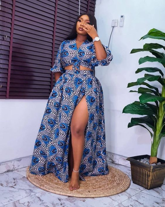 Ankara styles for big tummy, look inspiration with cocktail dress, gown, one-piece garment | Gown - l,  formal wear,  haute couture: 