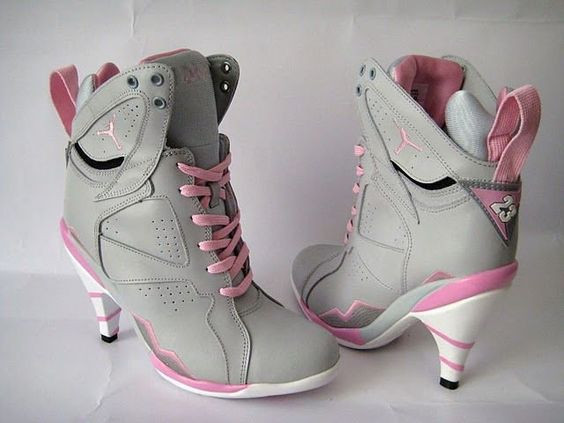 Outfit ideas pink jordan heels high-heeled shoe, stiletto heel, walking shoe.: 