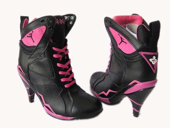 Style outfit jordan 7 high heels synthetic rubber outdoor shoe