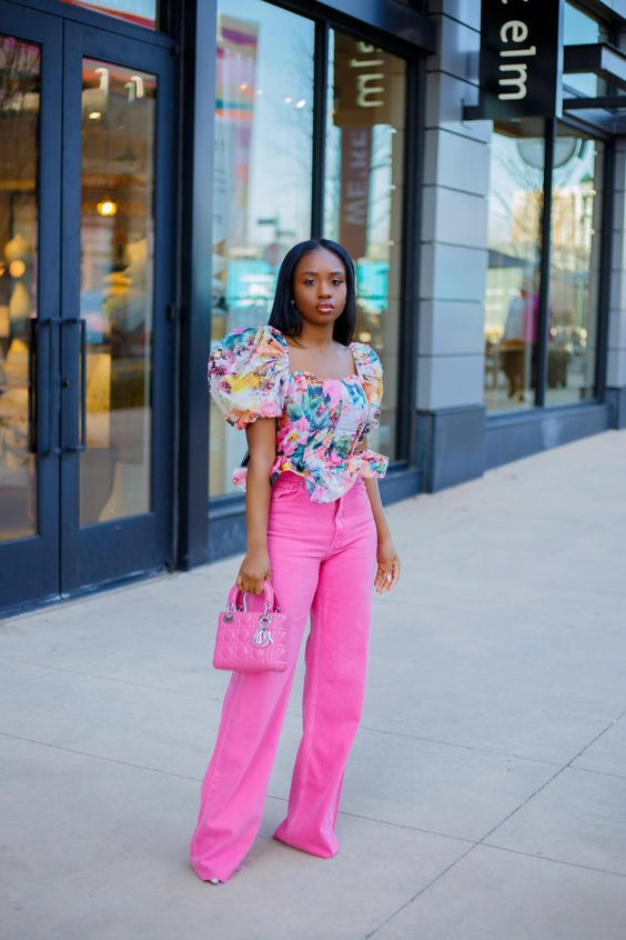 Jeans And Florals